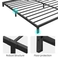 GAOMON Queen Low-Profile 6 Inch Metal Bed Frame: view 6