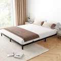 GAOMON black low-profile 6 inch metal queen bed frame