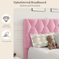 GAOMON Twin Platform Bed Frame with Headboard: view 6