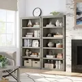 GAOMON 67.4 Inch 5 Tier Farmhouse Bookcase: view 6
