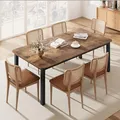GAOMON 78 Inch Long Dining Table for 6-8: view 3