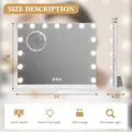 GAOMON LED Vanity Mirror with Touch Control: view 5